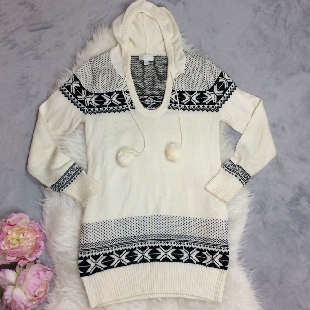 Hooded Sweater Dress